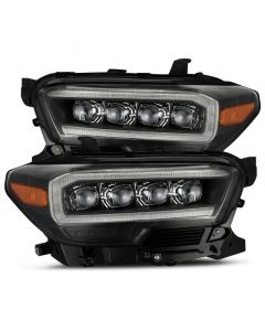 AlphaRex 16-20 Toyota Tacoma NOVA LED Projector Headlights Plank Style Black w/Activation Light buy in USA