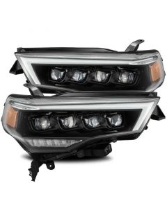 AlphaRex 14-20 Toyota 4Runner NOVA LED Proj Headlights Plank Style Alpha Black w/Activation Light buy in USA