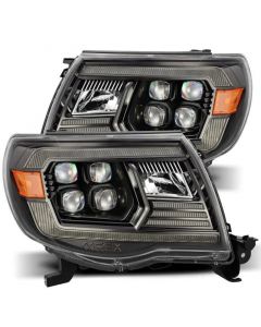 AlphaRex 05-11 Toyota Tacoma NOVA LED Projector Headlights Plank Style Black w/Activation Light/DRL buy in USA