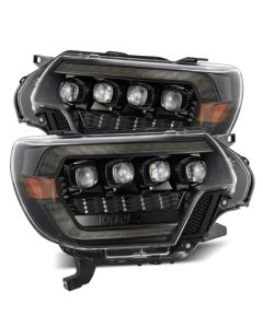 AlphaRex 12-15 Toyota Tacoma NOVA LED Proj Headlights Plank Alpha Blk w/Activ Light/Seq Signal/DRL buy in USA