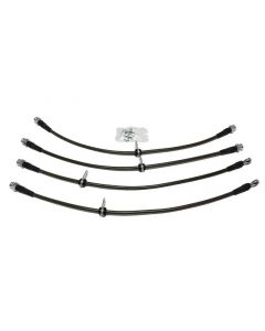 AMS Performance 08-15 Mitsubishi EVO X Stainless Steel Brake Lines (4 Lines) buy in USA