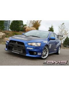 AMS Performance 08-15 Mitsubishi EVO X Front Mount Intercooler w/Modular Cast End Tanks & Logo buy in USA