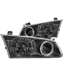 ANZO 2000-2001 Toyota Camry Crystal Headlights w/ Halo Black buy in USA