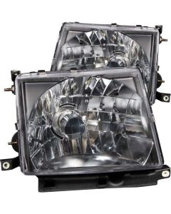 ANZO 1997-2000 Toyota Tacoma Crystal Headlights Black buy in USA