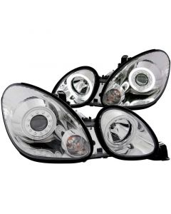 ANZO 1998-2005 Lexus Gs300 Projector Headlights w/ Halo Chrome buy in USA