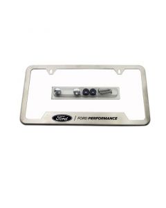 Ford Racing Stainless Steel Ford Performance License Plate Frame buy in USA