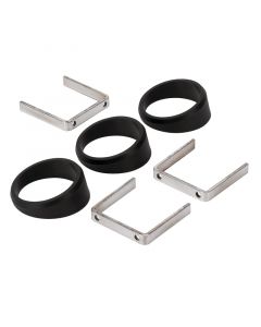 Autometer or Autogage 2-1/16in Black Angle Rings -- 3 Pack buy in USA