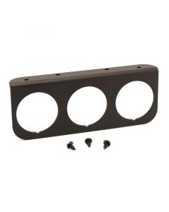 Autometer 2-1/16in Black 3-Hole Gauge Panel buy in USA