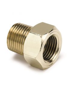 Autometer 3/8in Brass NPT Mechanical Temp Adapter buy in USA