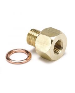 Autometer Metric Electric Temperature or Pressure Adapter - 1/8in NPT to M12x1.5 buy in USA