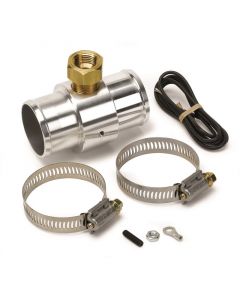 Autometer Radiator Hose Adapter 1.5in, 0.375in NPTF Female, Aluminum buy in USA