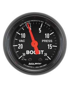 Autometer Z Series 52mm 20 PSI Mechanical Boost Vacumm Gauge buy in USA