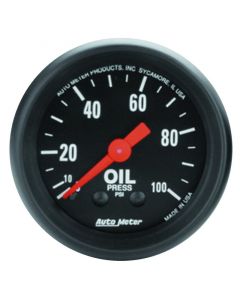 Autometer Z Series 52mm 0-100 PSI Mechanical Oil Pressure Gauge buy in USA