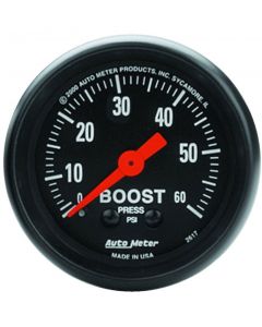 Autometer Z Series 52mm 0-60 PSI Mechanical Boost Gauge buy in USA