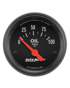 Autometer Z-Series 52mm 0-100PSI Oil Pressure Gauge buy in USA