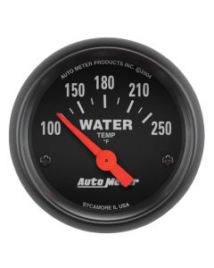 Autometer Z-Series 52mm 100-250 Degrees F. SSE Water Temp Gauge buy in USA