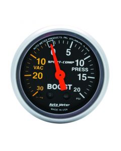 Autometer Sport-Comp 52mm 20 PSI Mechanical Boost Gauge buy in USA