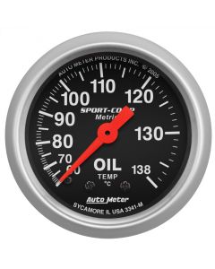 Autometer Sport 2in Oil Temp Metric, 60-140c. Mech buy in USA