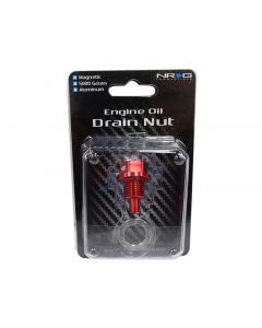 NRG Magnetic Oil Drain Plug M14X1.5 Acura/Honda/Mazda/Mitsubishi - Red buy in USA