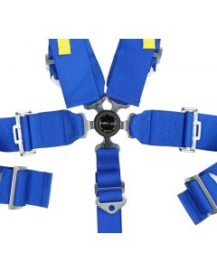 NRG SFI 16.1 5PT 3in. Seat Belt Harness / Cam Lock - Blue buy in USA