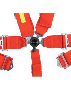 NRG SFI 16.1 5PT 3in. Seat Belt Harness / Cam Lock - Red buy in USA