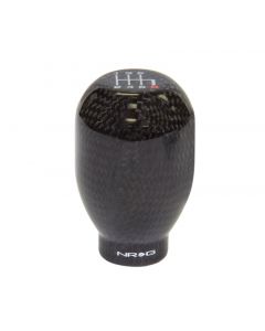 NRG Universal Shift Knob 42mm - Heavy Weight 480G / 1.1Lbs. - Black Carbon Fiber (6 Speed) buy in USA