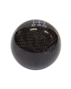 NRG Universal Ball Style Shift Knob (No Logo) - Black Carbon Fiber (5 Speed Pattern) buy in USA