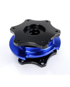 NRG Race Short Hub Datsun - Black Body Blue Ring buy in USA