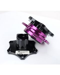 NRG Quick Release SFI SPEC 42.1 - Shiny Black Body / Shiny Purple Ring buy in USA