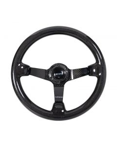 NRG Forged Carbon Fiber Steering Wheel (350mm / 3in. Deep) buy in USA