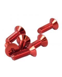 NRG Steering Wheel Screw Upgrade Kit (Conical) - Red buy in USA