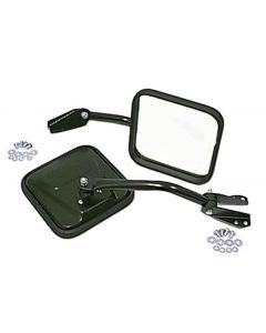 Omix Side Mirror Kit Black- 55-86 Jeep CJ Models buy in USA