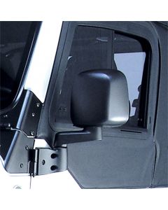 Omix Door Mirror Black Left- 87-06 Jeep Wrangler buy in USA