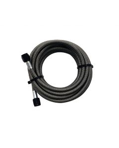 Snow Performance 5ft Stainless Steel Braided Water Line (4AN Black) buy in USA