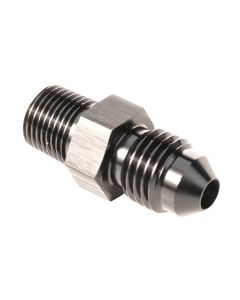 Snow Performance 1/8in NPT To 4AN Straight Water Fitting (Black) buy in USA