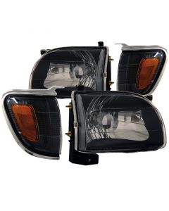 ANZO 2001-2004 Toyota Tacoma Crystal Headlights Black buy in USA