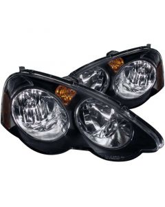 ANZO 2002-2004 Acura Rsx Crystal Headlights Black buy in USA