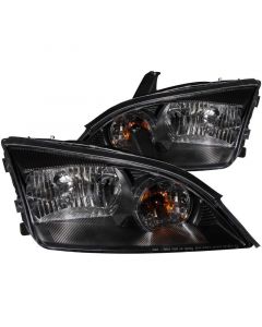 ANZO 2005-2007 Ford Focus Crystal Headlights Black buy in USA