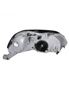 ANZO 1999-2000 Honda Civic Crystal Headlights Gun-Metal Gray buy in USA