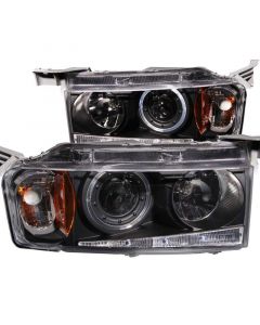 ANZO 2004-2007 Scion Xb Projector Headlights w/ Halo Black G2 buy in USA