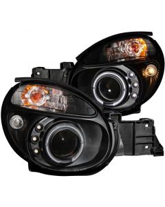 ANZO 2002-2003 Subaru Impreza Projector Headlights w/ Halo Black buy in USA