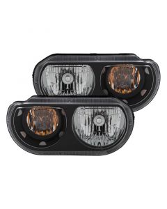 ANZO 2008-2014 Dodge Challenger Crystal Headlights Black buy in USA