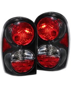 ANZO 2002-2007 Jeep Liberty Taillights Black buy in USA