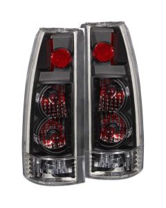 ANZO 1999-2000 Cadillac Escalade Taillights Black - New Gen buy in USA