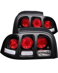 ANZO 1994-1998 Ford Mustang Taillights Black buy in USA