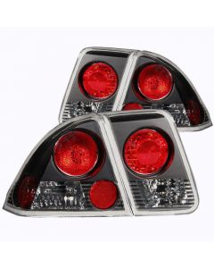 ANZO 2001-2004 Honda Civic Taillights Black buy in USA