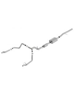 Borla 19 Chevrolet Silverado/GMC Sierra 1500 6.2L SS (S-Type) Catback Exhaust w/ Factory Tips buy in USA