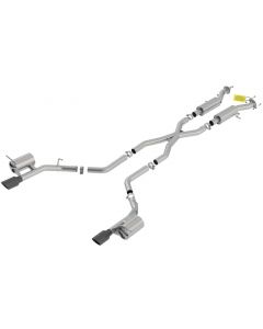 Borla 18-20 Dodge Durango SRT 6.2L V8 2.75in ATAK SS Catback Exhaust w/ BLK Chrome Tips buy in USA