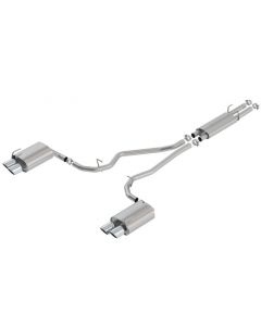 Borla 2020 Ford Explorer ST 3.0L V6 2.25in S-type Exhaust - Chrome Tips buy in USA