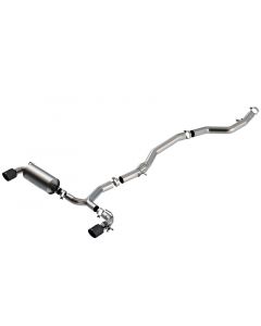 Borla 2020 Toyota Supra GR 3.0L I6 3in ATAK Catback Exhaust - Carbon Fiber Tips buy in USA